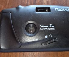 Vintage Panorama Wide Pic 35mm Film Camera - Focus Free Point & Shoot