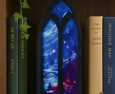 Enchanted Window to a Fairy Realm - lovely house decoration