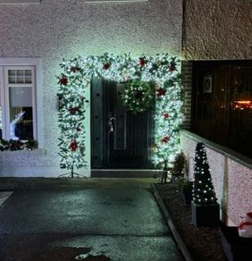 christmas arch