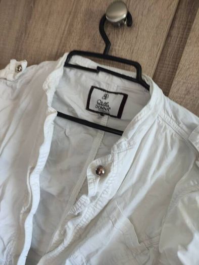 collar white jacket blazer fits s sm
