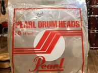 main image for ad Vintage Pearl CW drum Heads MIJ