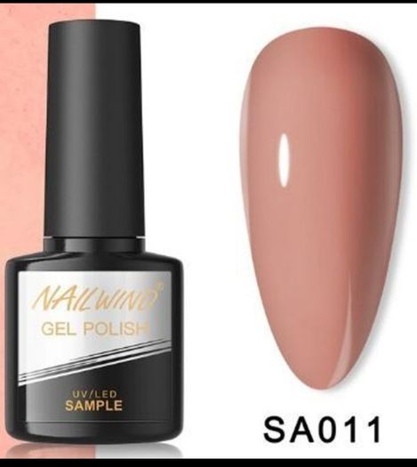 6 Colour Set Nail Semi Permanent Polish Gel 6 ml