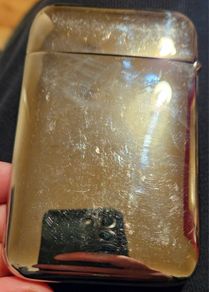Small Vintage Cigarette Case and Notes Case