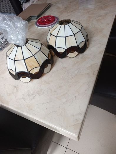 Tiffany Style Ceiling Light/Lamp Shade X 2.