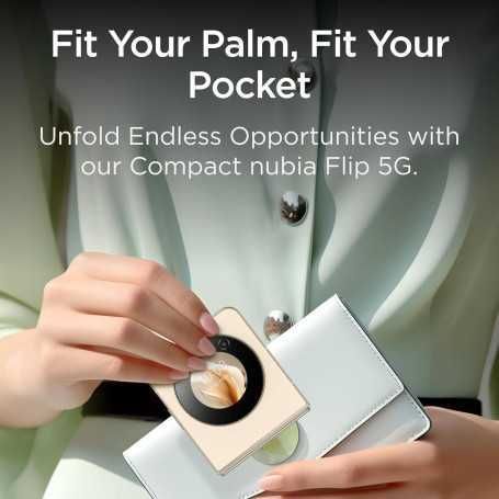 Nubia Flip 5G 120Hz Display, Dual SIM