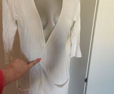 White lace back Cmd cardigan size UK14 EU42 Postage included