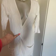 White lace back Cmd cardigan size UK14 EU42 Postage included