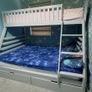 Triple Bunk bed with mattress Image 4