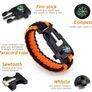 5in1 Survival Bracelet / Paracord Bracelet / Multifunctional Image 3