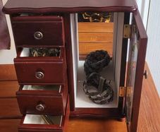 Jewellery Box With Contents