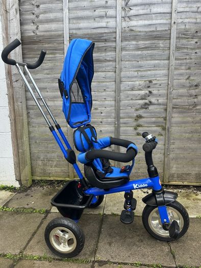 Kiddo 4-in-1 Improved Smart Trike | Blue