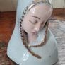 Holland mold ceramic Madonna glazed figure. Image 6