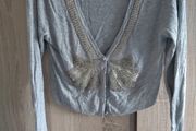 Vero Moda cardigan Grey with Deco size m