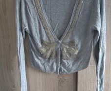 Vero Moda cardigan Grey with Deco size m