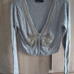 Vero Moda cardigan Grey with Deco size m