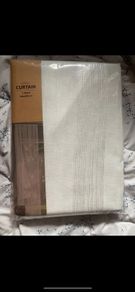 Curtain 1x140x300 white brand new