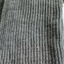 new large oversized grey scarf tag attached Image 3