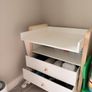 IKEA Baby Changing Table Chest of Drawers Like New Image 2