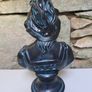 Painted bronzed bust Figurine Image 3
