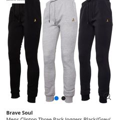 tracksuit bottoms 3 pairs