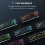 C301 Bluetooth 5.0 Car Radio, Avylet 7 LED Colors Car Stereo Handsfree Calling Stereo & Clock, FM Radio USB/AUX in/MP3/SD MP3 Player Wireless Remote Control Image 3