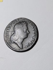 Irish 1723 Wood's Halfpenny.