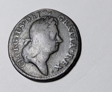 Irish 1723 Wood's Halfpenny.