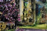 belgooly flour mill and distillery cork watercolour