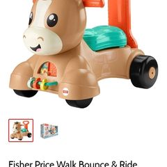 Fisher Price Bounce & Ride Pony