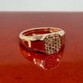 Diamond Natural Arglye Champagne Diamond SIGNET Ring Image 6