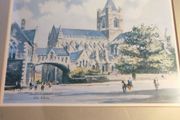 Lovely  christ church dublin framed print by colin gibson