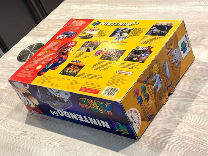 Nintendo N64 Mario Edition Console - Boxed