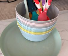 IKEA plastic bowls and plates