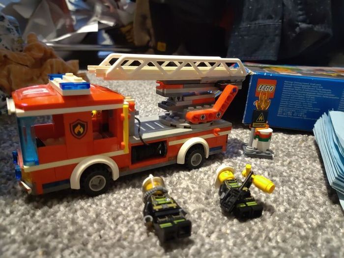 limited edition Lego 60107 firetruck