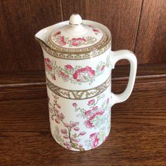 Indian Tree pattern lidded water jug / Coffee Pot