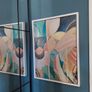 Large Original Abstract Painting Contemporary Art Modern Irish abstract art Framed Warm Art Deco Art Image 2