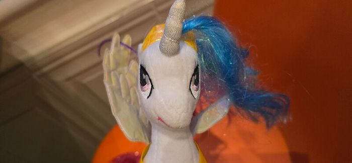 Duo of TY Beanie Babies Pinkie Pie and Princess Celestia Plush MLP G4 My Little Pony  2017
