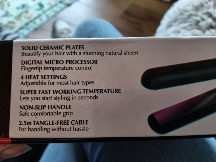 hair straighteners