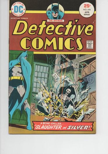 Detective Comics #446 Slaughter In Silver 1975 Dc Bronze Age Comic