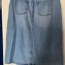 Denim midi skirt Image 5