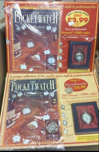 The Pocket watch Collection magazines and watches