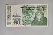 1 Punt Pound Ireland 1989 Queen Medb Banknote