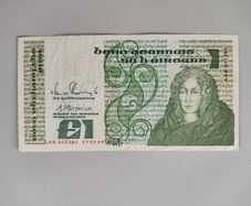 1 Punt Pound Ireland 1989 Queen Medb Banknote
