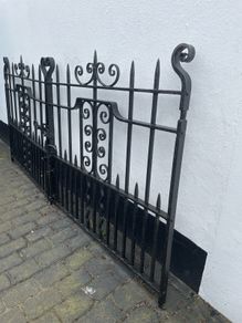 Heavy Iron Victorian style gates