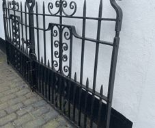Heavy Iron Victorian style gates