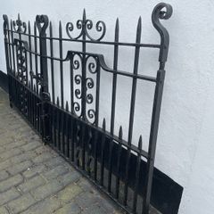 Heavy Iron Victorian style gates