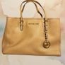 Michael Kors Tan Saffiano Leather Handbag Image 4