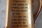 Cigarette  enesco japan beer mug ashtray