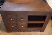 Wooden tv unit