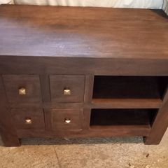 Wooden tv unit